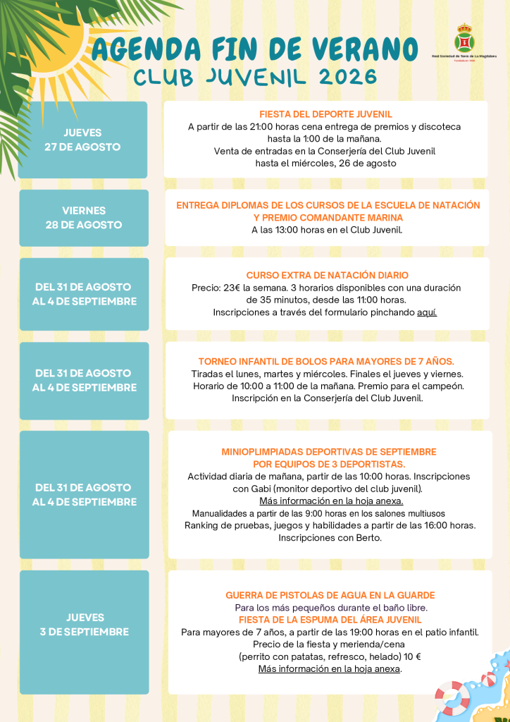 Fin de verano en el Juvenil