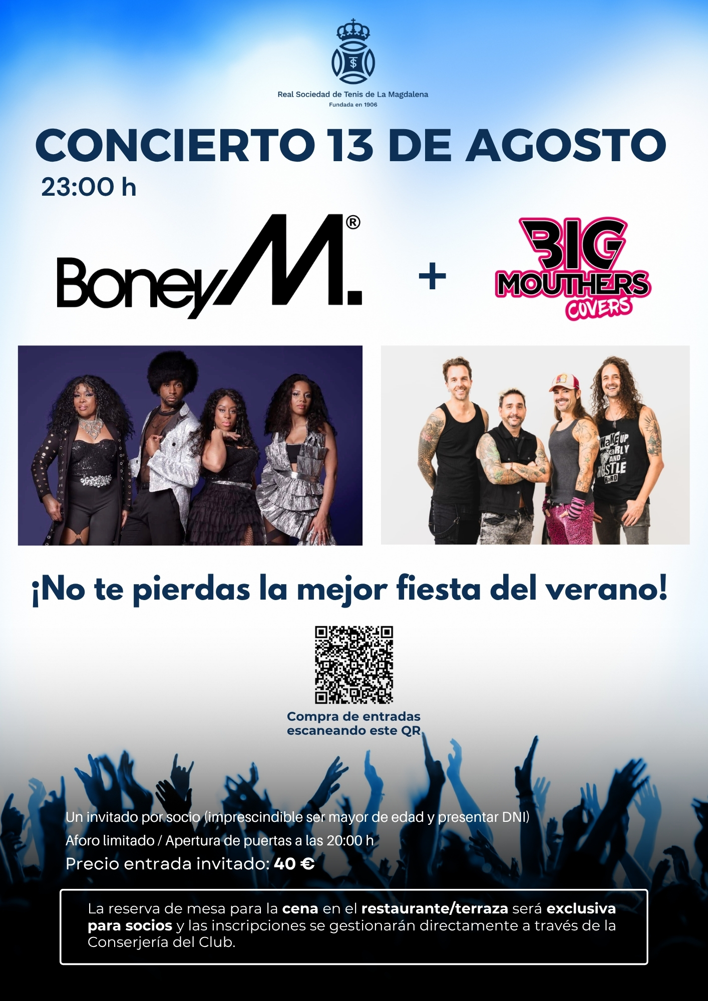 Concierto en pistas 13 de agosto