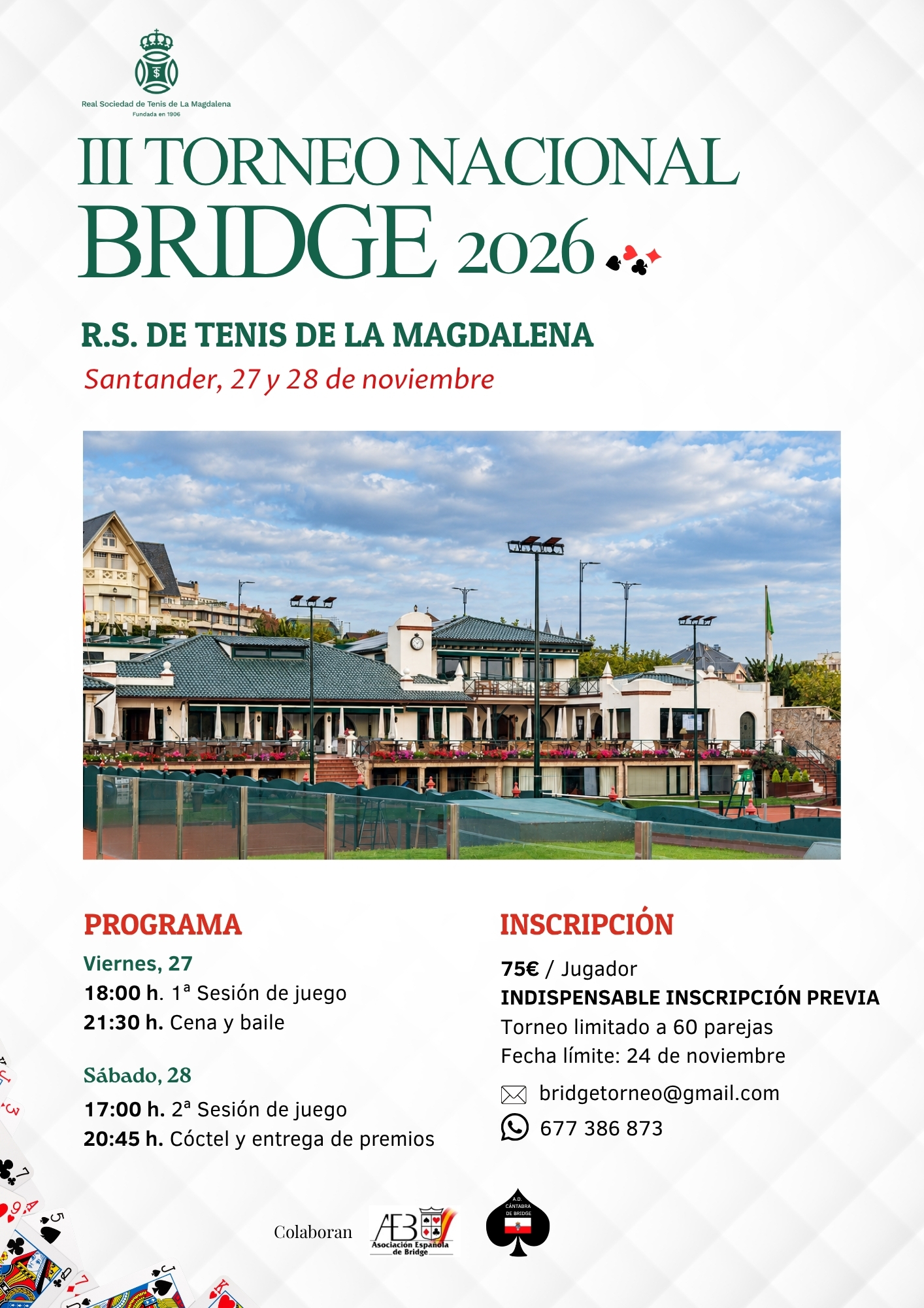 III Torneo Nacional de Bridge 2026