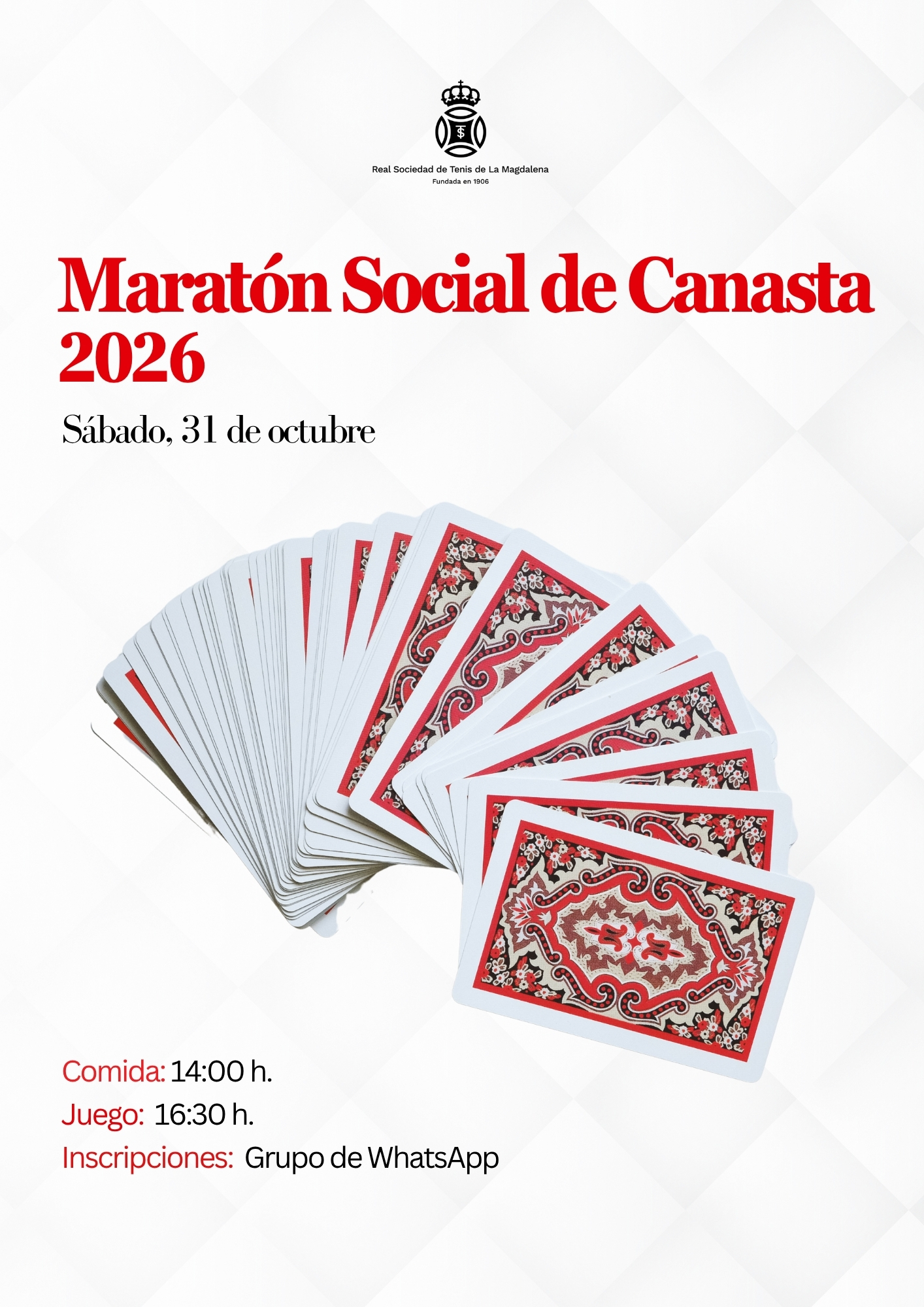 Maratón Social de Canasta 2026