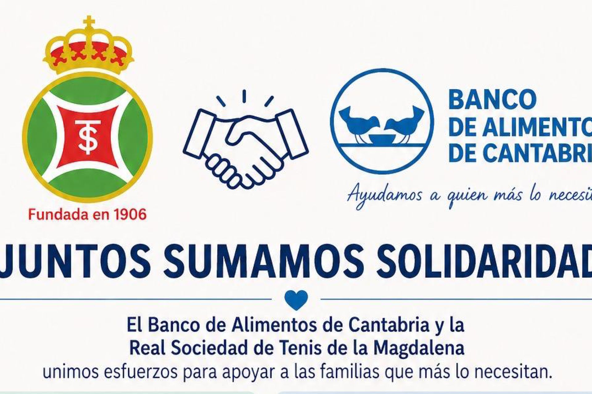 ♔ Campaña a favor del Banco de Alimentos de Cantabria