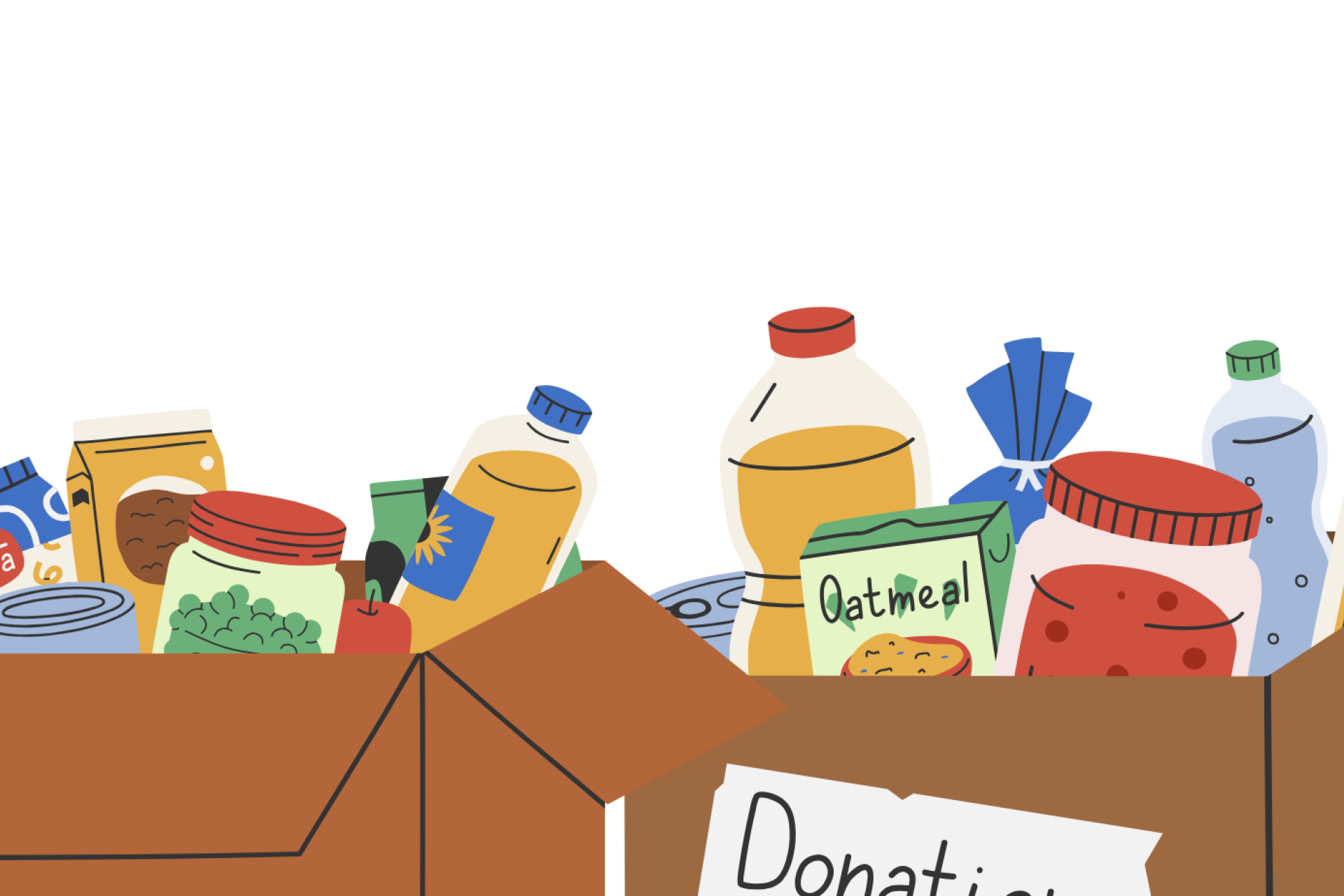 ♔ Campaña de donación de alimentos para la Cocina Económica