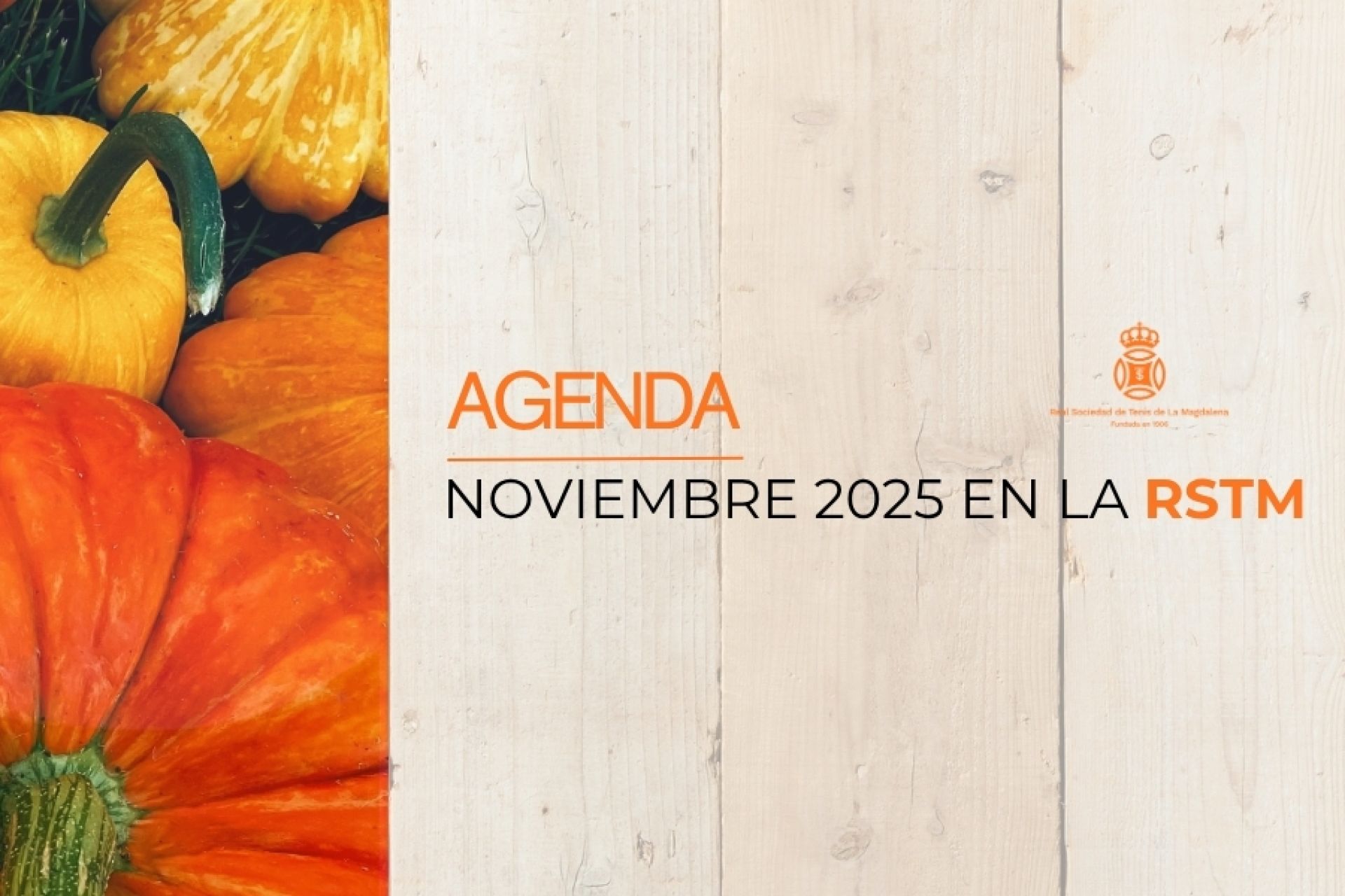 ♔ Agenda RSTM noviemnbre 2025
