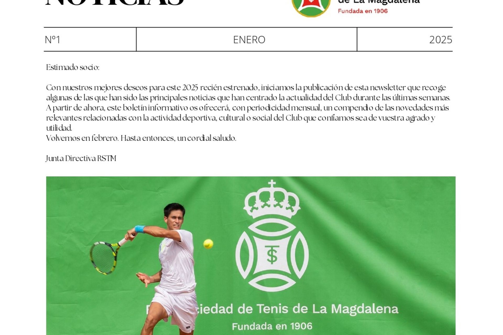 ♔ Nueva newsletter