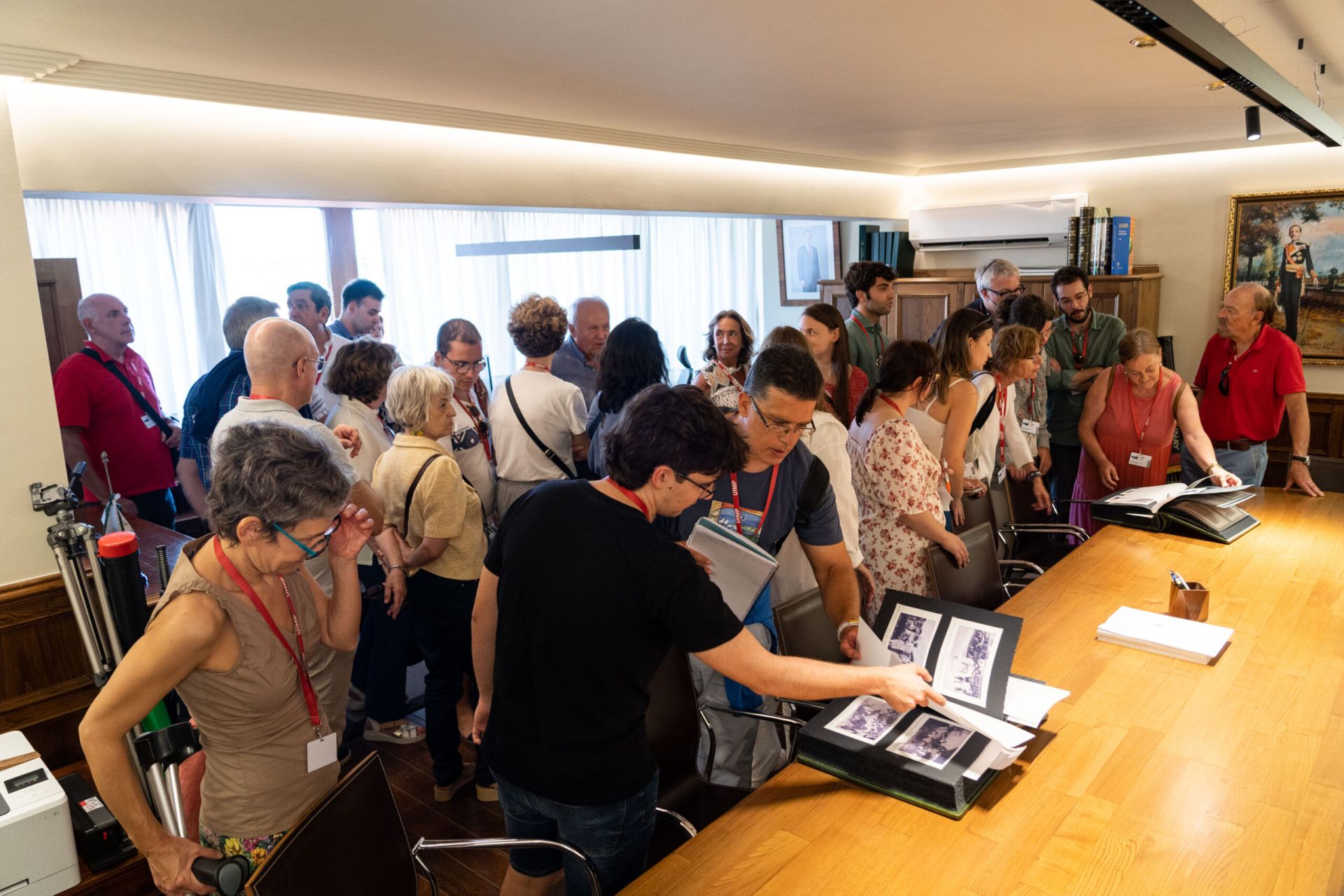 ♔ Alumnos de la UIMP visitan el Club